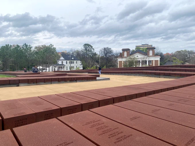The Legacy Museum at the Equal Justice Initiative (EJI).