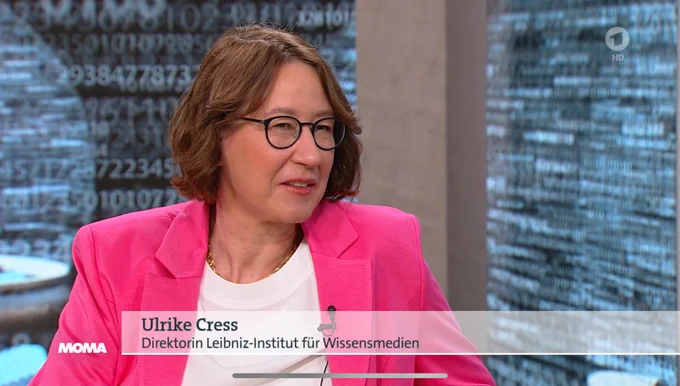 Ulrike Cress, Direktorin des Instituts für Wissensmedien, im Interview im ARD morgenmagazin