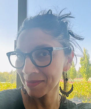 A profile image of Dr Roxanne Panchasi - Associate Professor of History at Simon Fraser University in Canada.