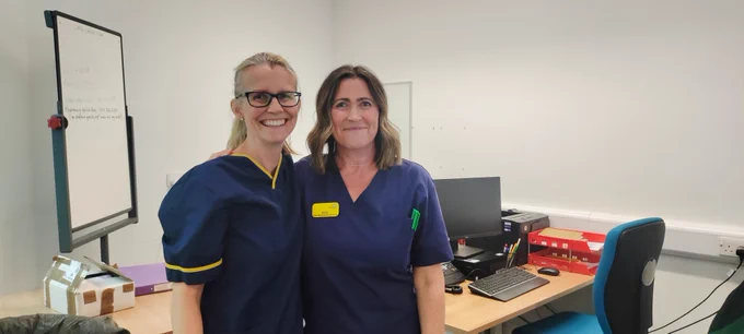 Anna Morley and Debs Walton, Lung and Mesothelioma CNS
