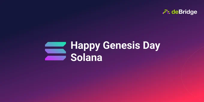 Happy Genesis Day Solana!