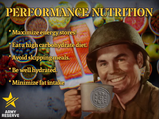 March is National Nutrition Month, highlighting the crucial role of nutrition in our lives, especially for Army Reserve soldiers. Check out the Army's Holistic Health and Fitness Program to learn how to optimize your diet for peak performance. 