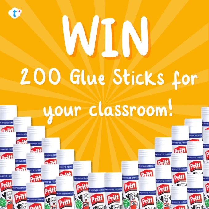 Win 200 glue sticks for your classroom!