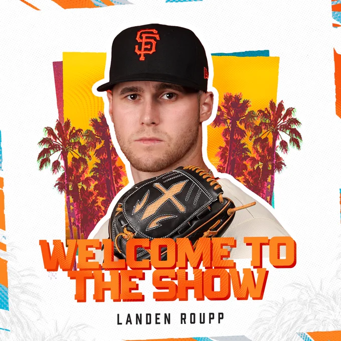 Welcome to The Show graphic for Landen Roupp