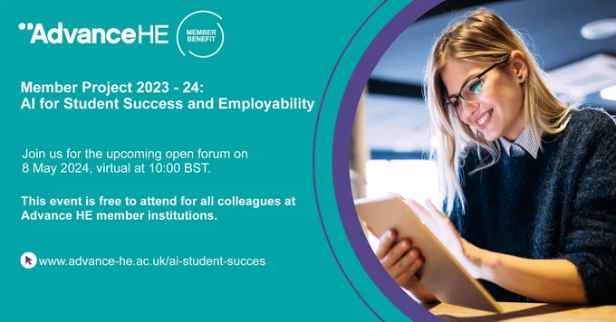 AI for Student Success and Employability-8 May 2024 | 10:00 - 11:30am