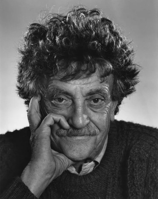 Retrato de Kurt Vonnegut por Yousuf Karsh.