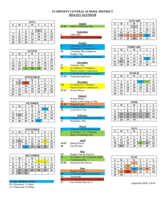 calendar