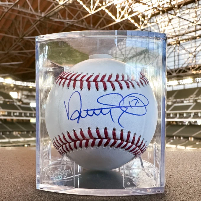 Nathan Eovaldi autographed baseball