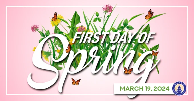 First day of spring. March 19, 2024.