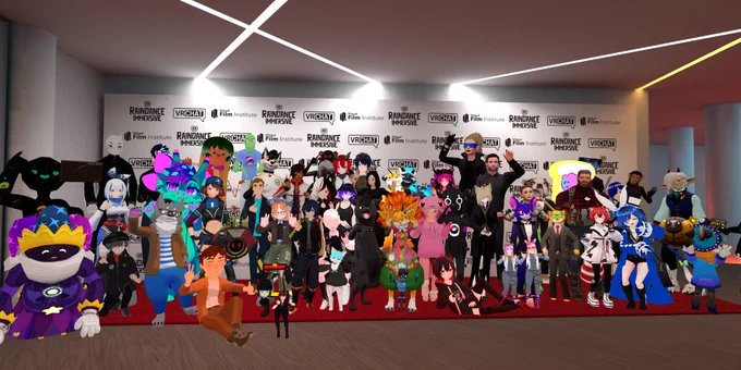 Raindance Immersive 2023 opening in VRChat