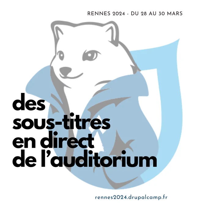des sous-titres en direct