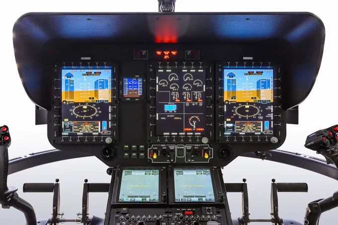 Helionix avionics suite on H135