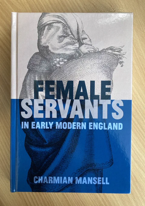 Book image (Female Servants in Early Modern England)