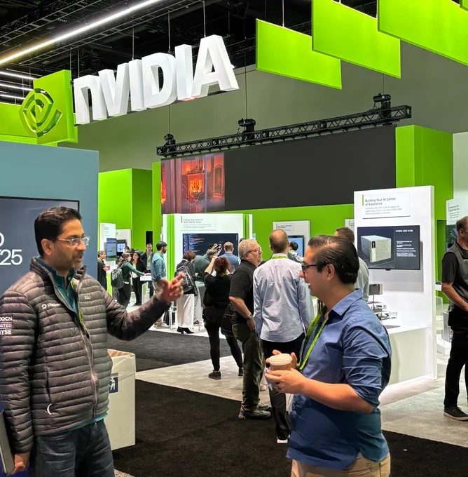 The DigitalOcean team is at the NVIDIA GTC 2024 to meet and chat with AI startups and entrepreneurs.