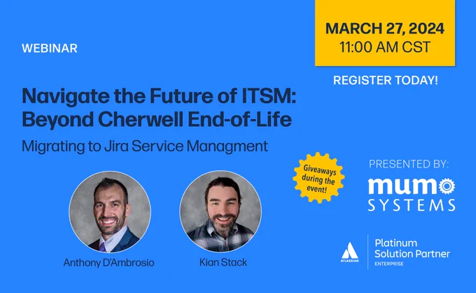 Free webinar: Navigate the future of ITSM: Beyond Cherwell End-of-Life
