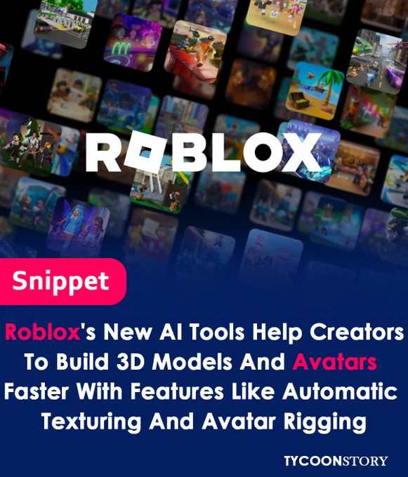Roblox launches new AI tools to speed up 3D model and avatar creation