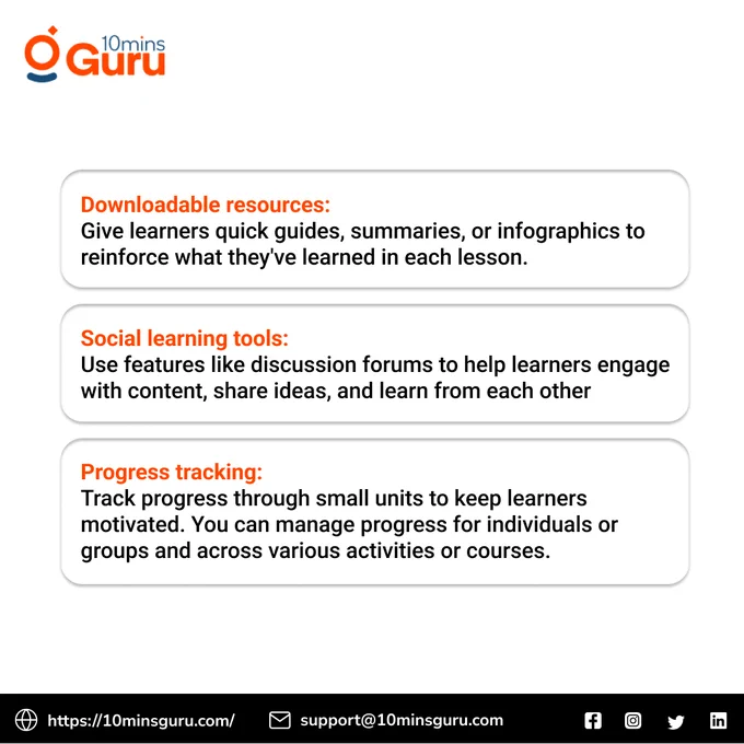 Microlearning, Microlearning Strategies, Video learning, Knowledge, Mobile learning, Learning process, Resource sharing