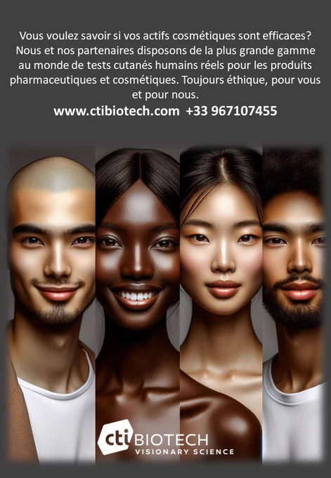 Ethical skin testing at CTIBIOTECH is important for the cosmetics and personal care market. The truth matters.