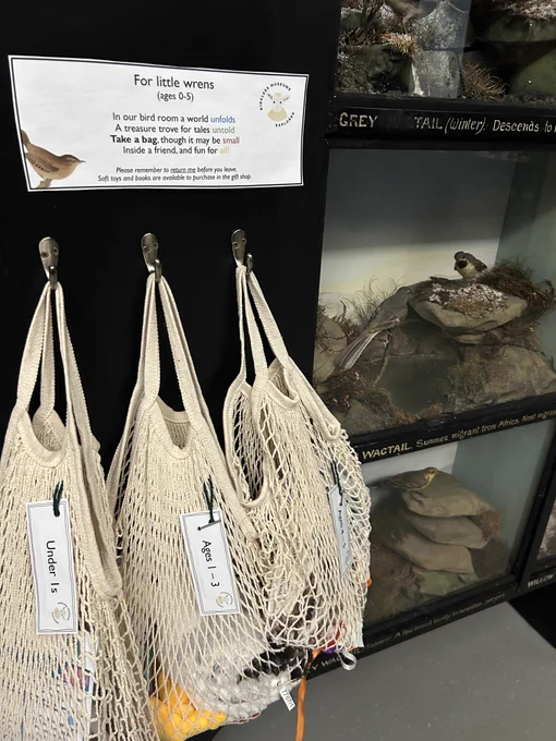 Story Bags in Bird Room