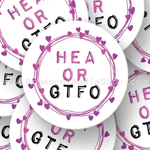 Sticker that says HEA or GTFO