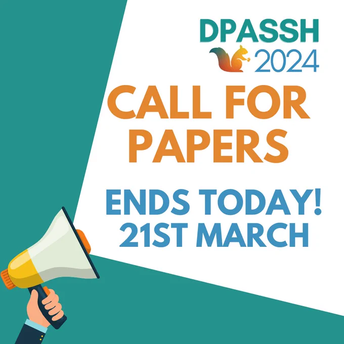 DPASSH Call for papers advertisement