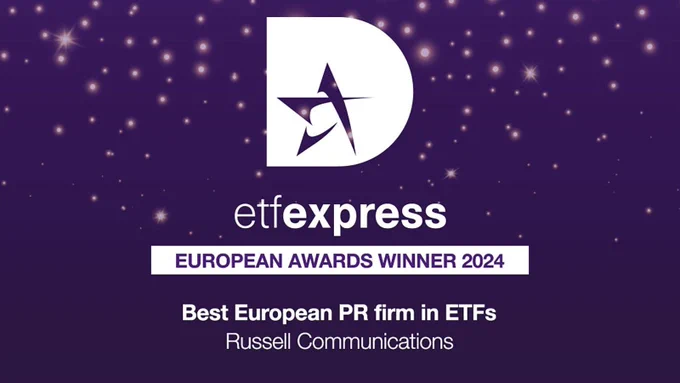 Best European PR firm in ETFs Russell Communications
