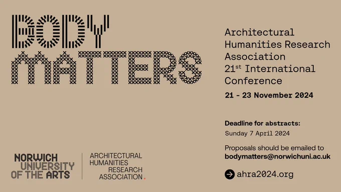 Body Matters conference abstract proposal deadline extended to 7th April.