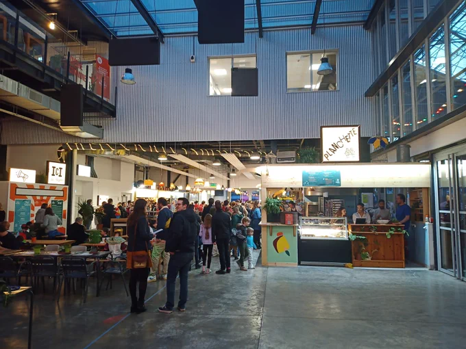 La halle gourmande, culturelle, festive et solidaire de Chaud Bouillon.
Crédit photo : Chaud Boullion
