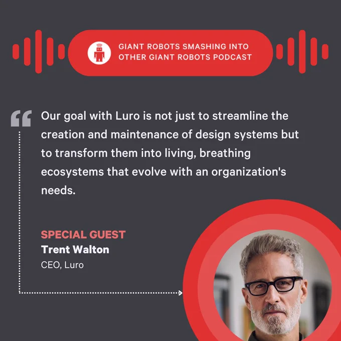 "Our goal with Luro is not just to streamline the creation and maintenance of design systems but to transform them into living, breathing ecosystems that evolve with an organization's needs." – Trent Walton, CEO, Luro