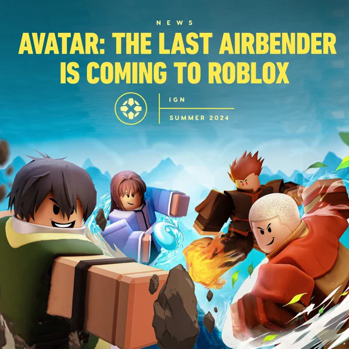 Avatar: The Last Airbender is Coming to Roblox