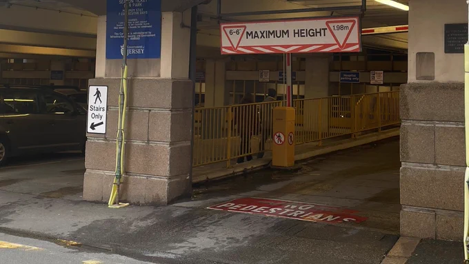 Car park entrance
