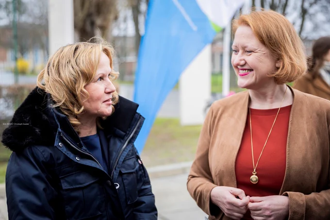 BMin Steffi Lemke und BMin Lisa Paus