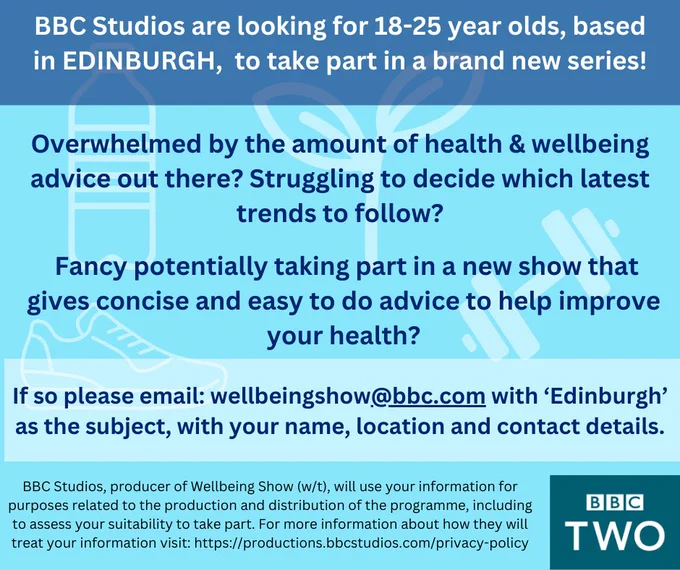Health & Wellbeing show flyer