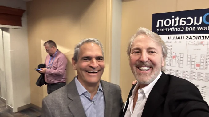 Gregory Kay with Steve Bradley