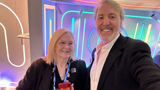 Gregory Kay with JoAnne Lindsley 