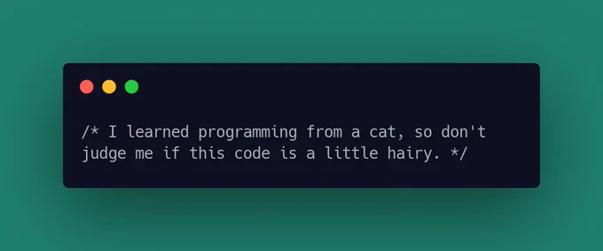 I learned programming from a cat, so don't judge me if this code is a little hairy.