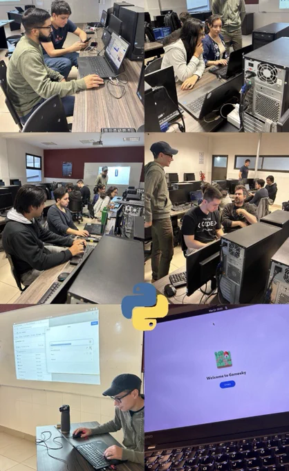 Teachers learning how to use Gameeky