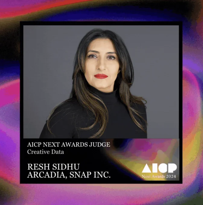 Resh Sidhu, Global Director Arcadia Creative Studio, Snap Inc.