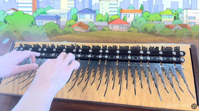 Array Mbira and Shinchan background