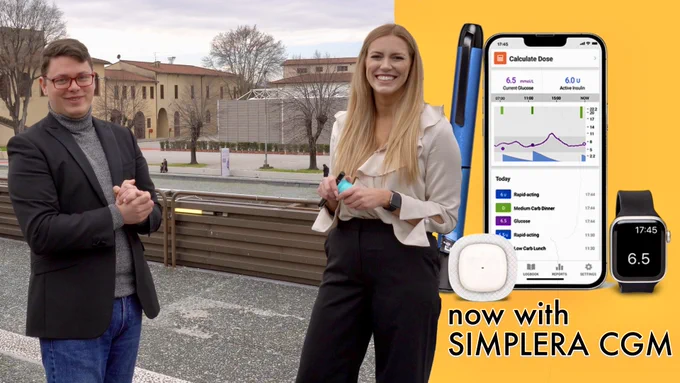 Me and Madison in Florence talking about SmartMDI system