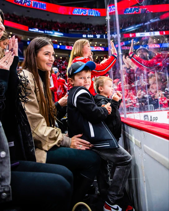 Ovi Jr. smiles at the camera.