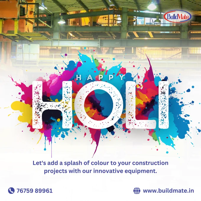 Buildmate projects- Holi wishes