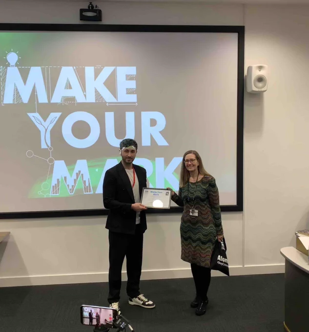 Derby Uni Make Your Mark event