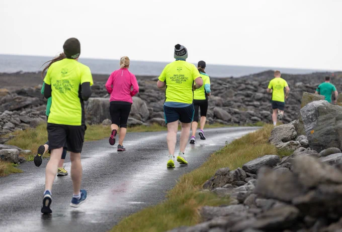 Inis Oírr Wild Atlantic Island Run participants