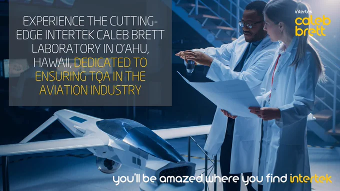 Experience the cutting-edge Intertek Caleb Brett laboratory in O’ahu, Hawaii, dedicated to ensuring TQA in the aviation industry