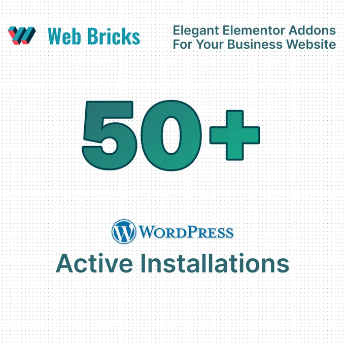 Web Bricks - WordPress Elementor Addons