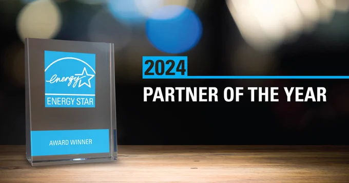 ENERGY STAR Award crystal 2024 Partner of the Year