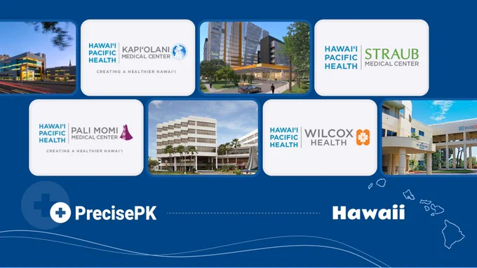 In a groundbreaking announcement today, PrecisePK, a global leader in therapeutic drug monitoring software, proudly unveils a transformative partnership with four prominent hospitals across Oahu and Kauai.