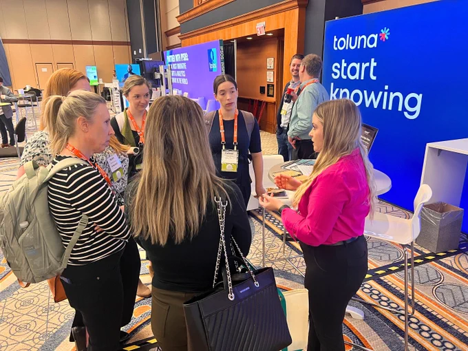 Team Toluna at The Quirk's Media Event for Marketing Research and Insights Professionals in Chicago, Illinois, US (03.26-27.2024).