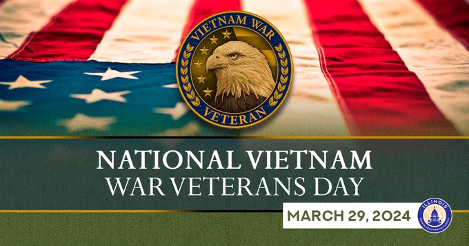National Vietnam War Veterans Day. March 29, 2024.